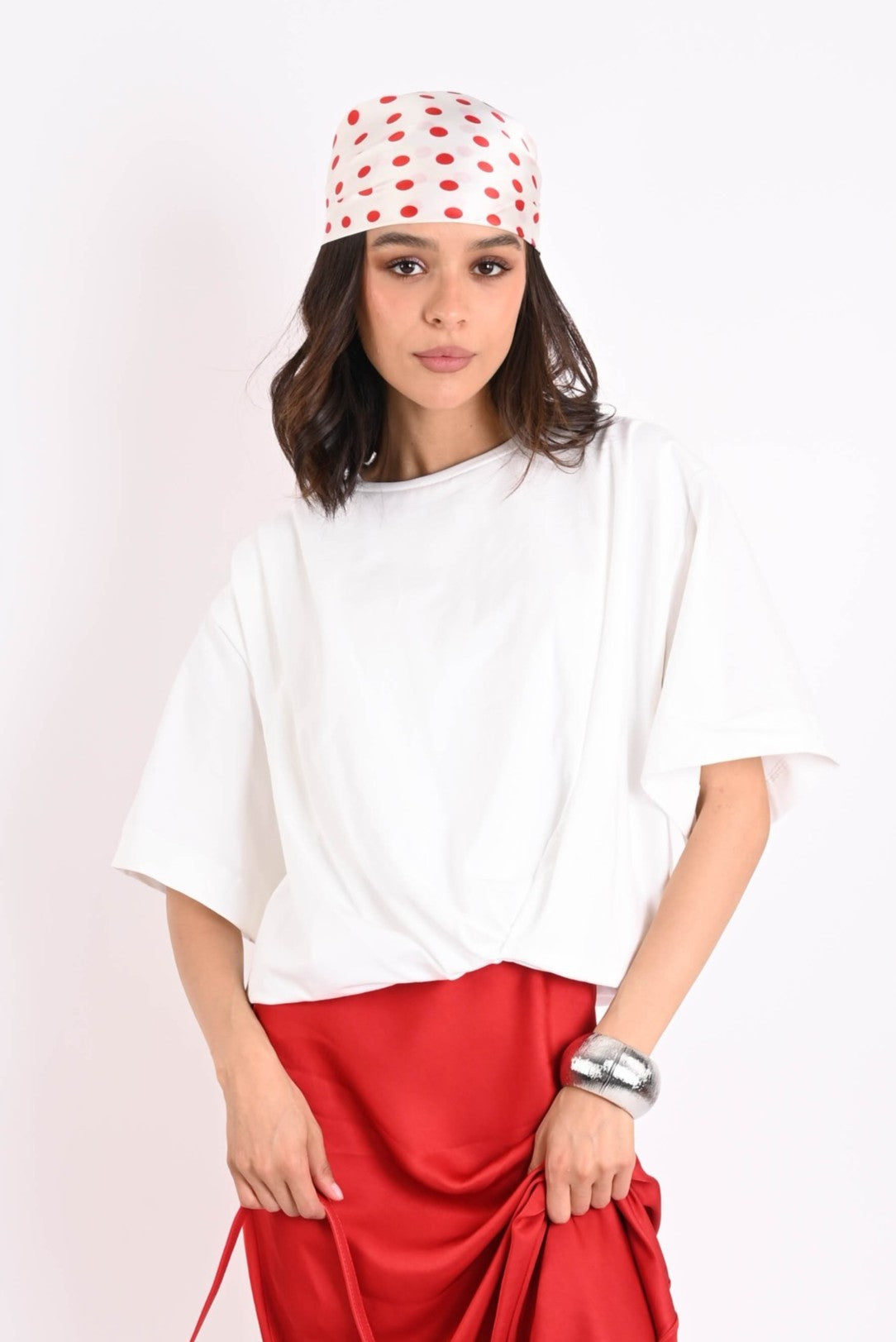 Foulard Fantasia Pois – Made in Italy