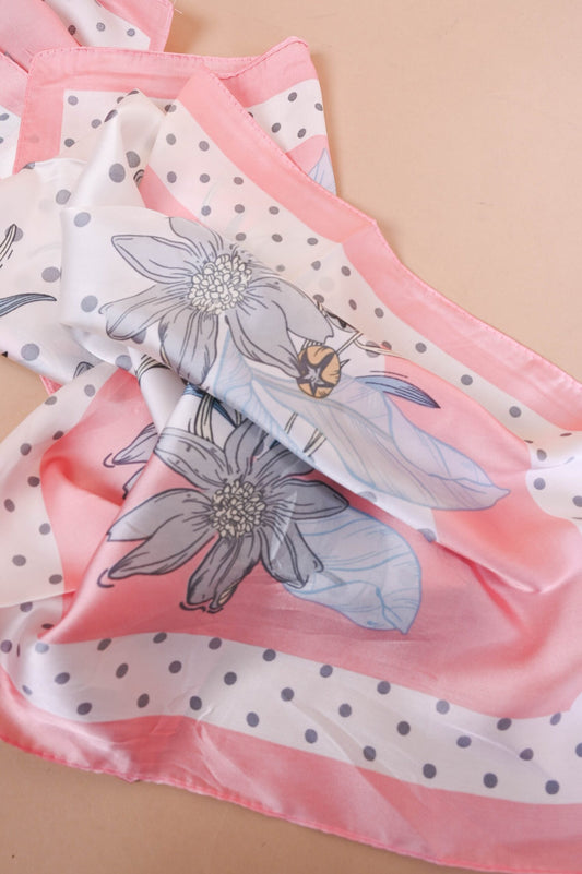 Foulard Donna Fantasia Rosa – Accessorio Elegante Filù