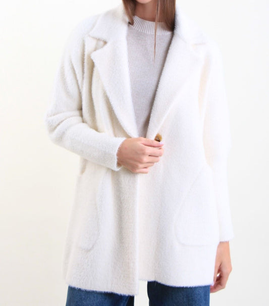 Cardigan effetto pelliccia "Fiona" – Filù