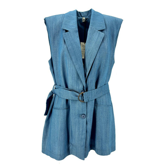 Gilet Sartoriale Dora – con cintura e rever a lancia - Il mio negozio