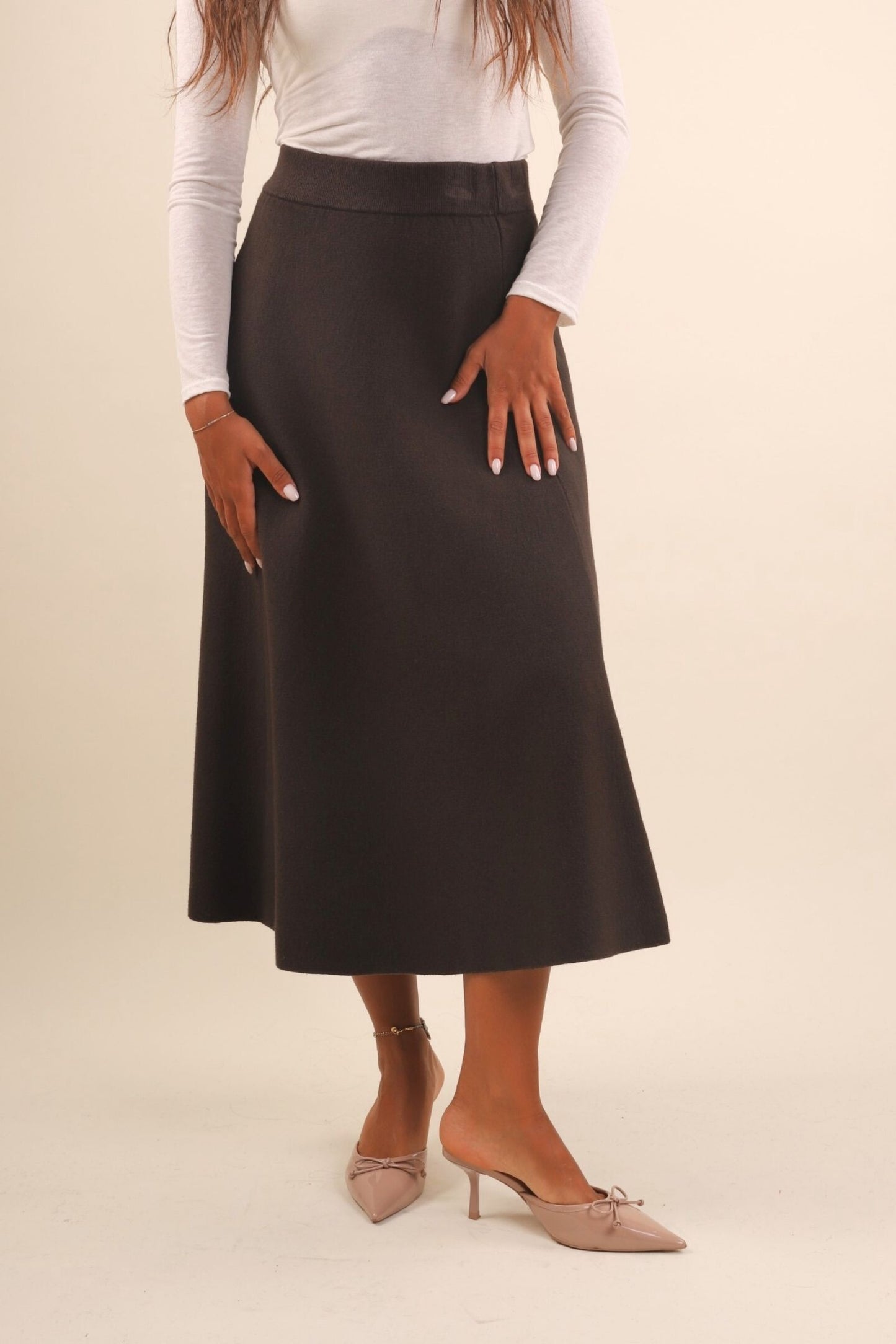 Gonna BEA longuette in maglia – Femminile e confortevole