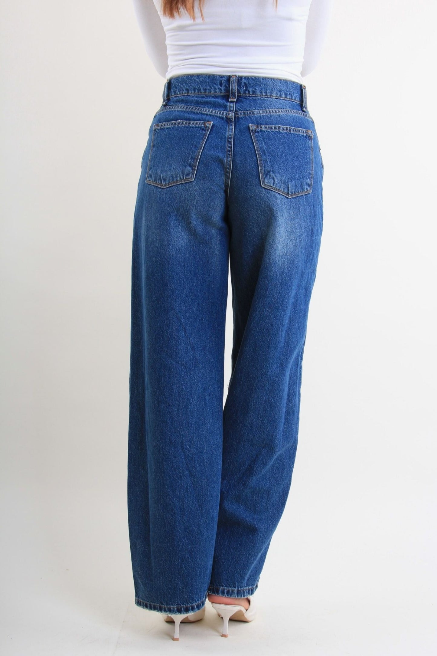 Jeans Marta – Baggy Fit in Denim 100% Cotone