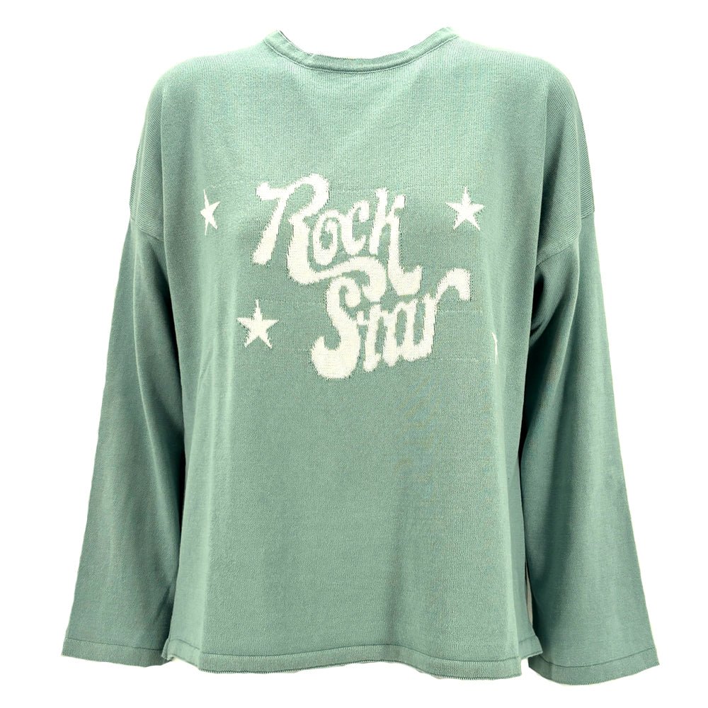 Maglia intarsiata Paola “Rock Star” - Il mio negozio