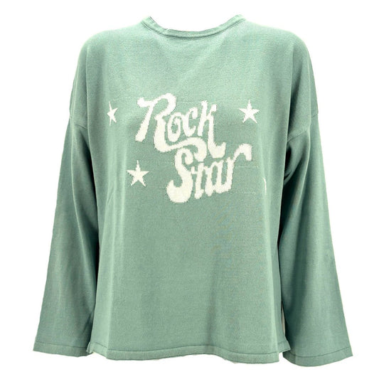 Maglia intarsiata Paola “Rock Star” - Il mio negozio
