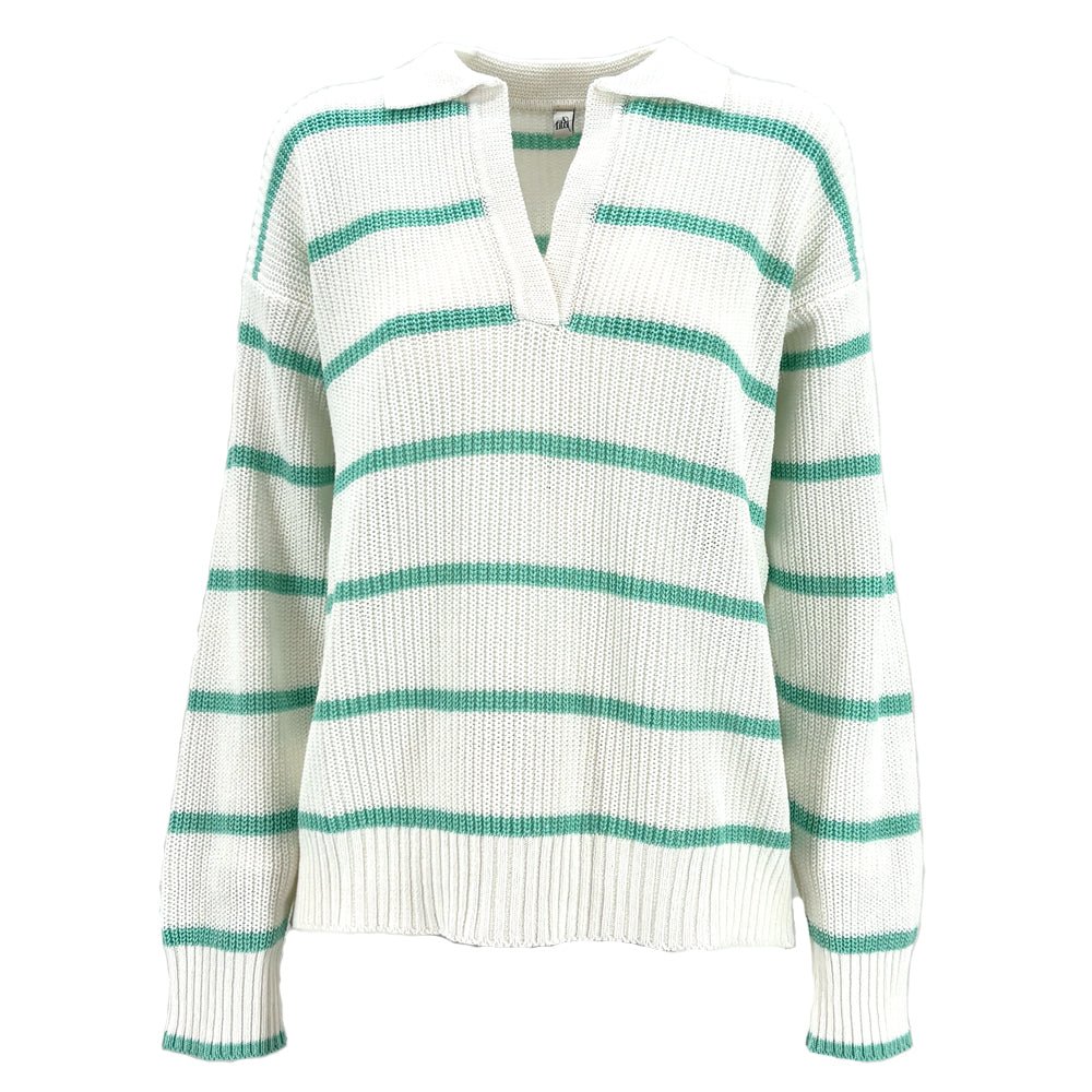 Polo Perla – Maglia traforata rigata - Il mio negozio