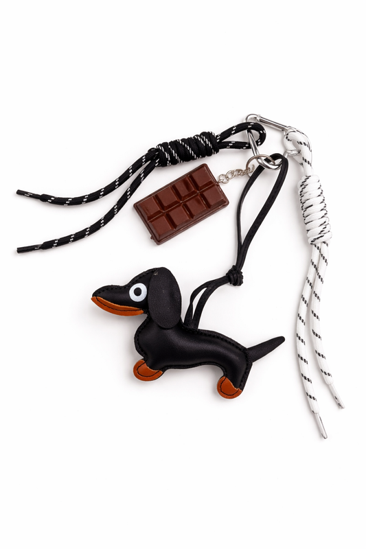 Charm Borsa e Portachiavi Bassotto – Accessorio Donna Myastreet