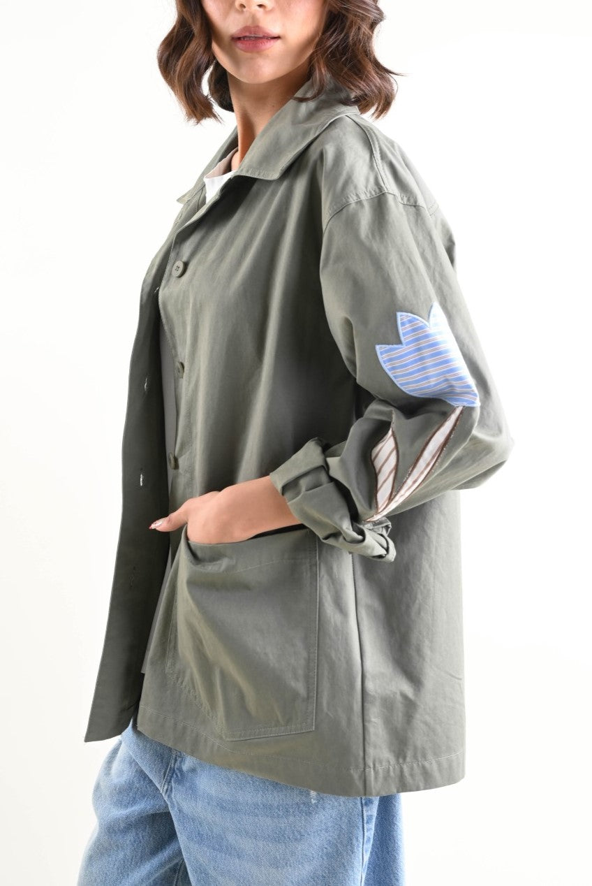 Camicia Paige – Camicia con Patch Decorative