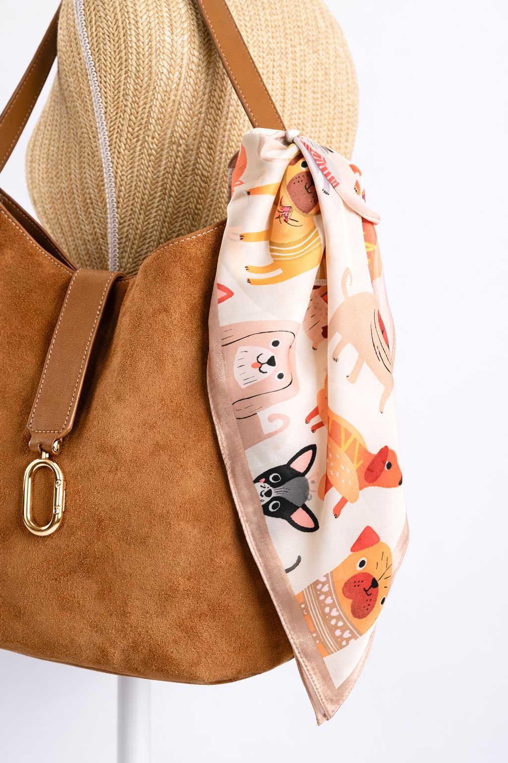 Foulard Donna Fantasia Dogs – Accessorio Stile Filù