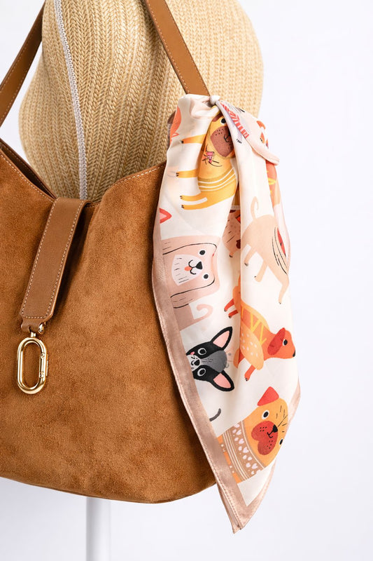 Foulard Donna Fantasia Dogs – Accessorio Stile Filù