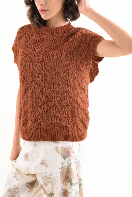 Gilet Donna in Maglia Lavorata – Made in Italy Filù