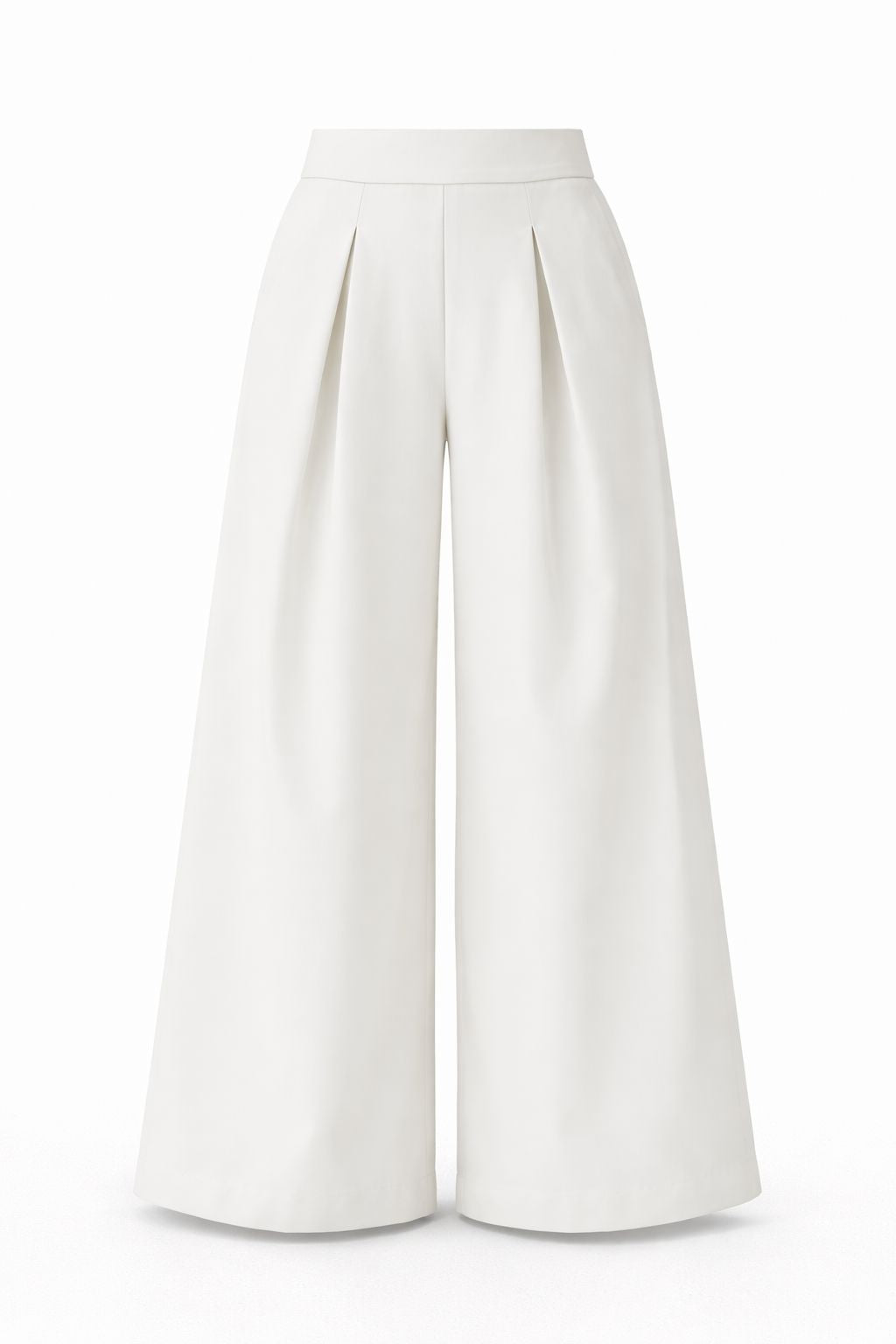 Pantaloni Ampi e Fluidi con Pinces Donna – Made in Italy