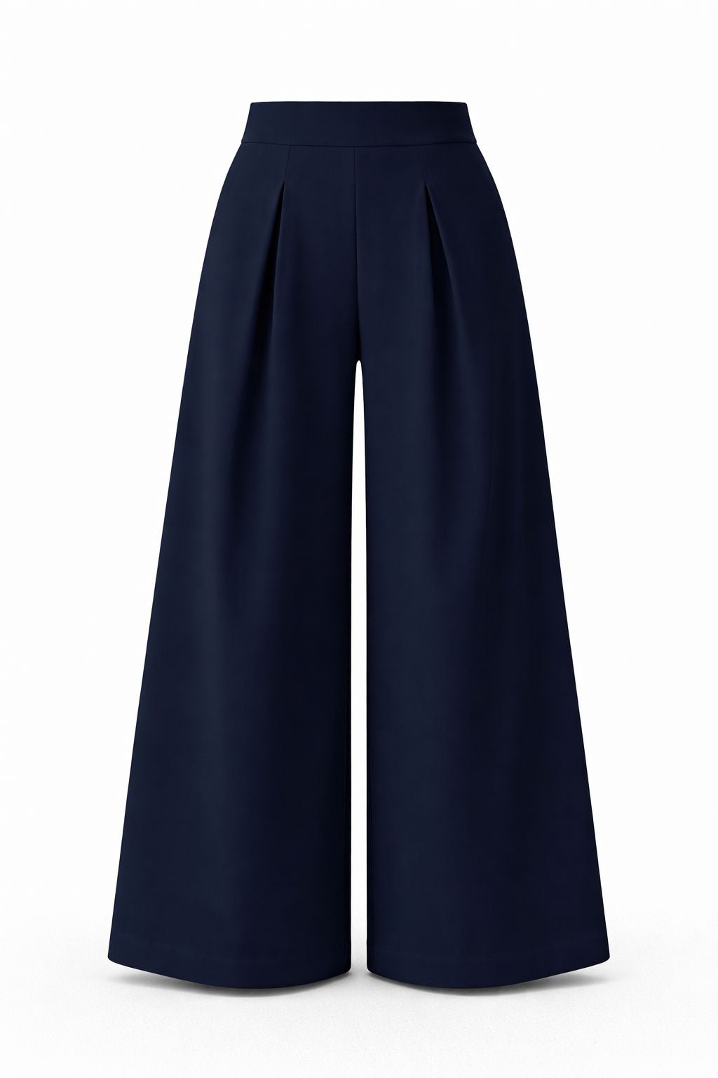 Pantaloni Ampi e Fluidi con Pinces Donna – Made in Italy