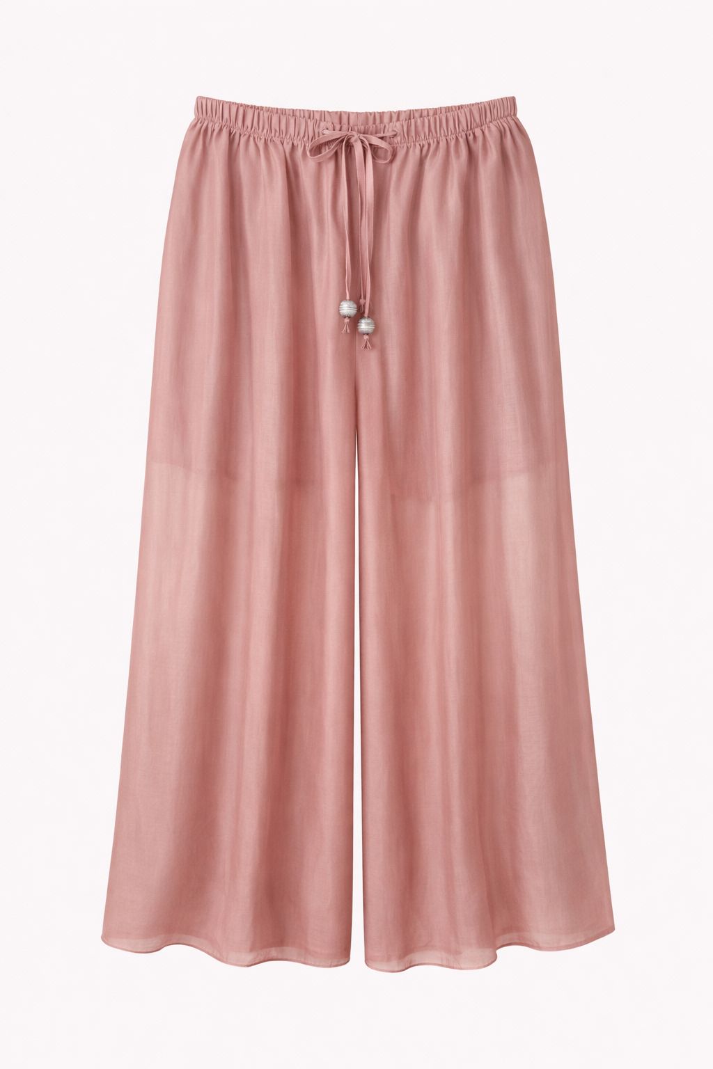 Pantaloni Oversize in Lyocell con Coulisse – Made in Italy