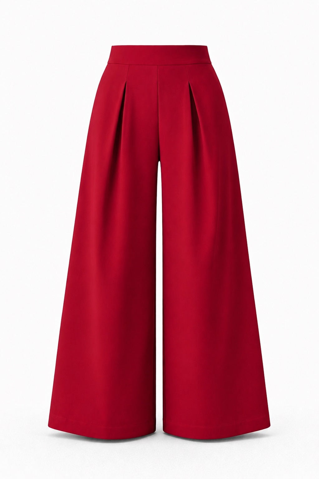 Pantaloni Ampi e Fluidi con Pinces Donna – Made in Italy