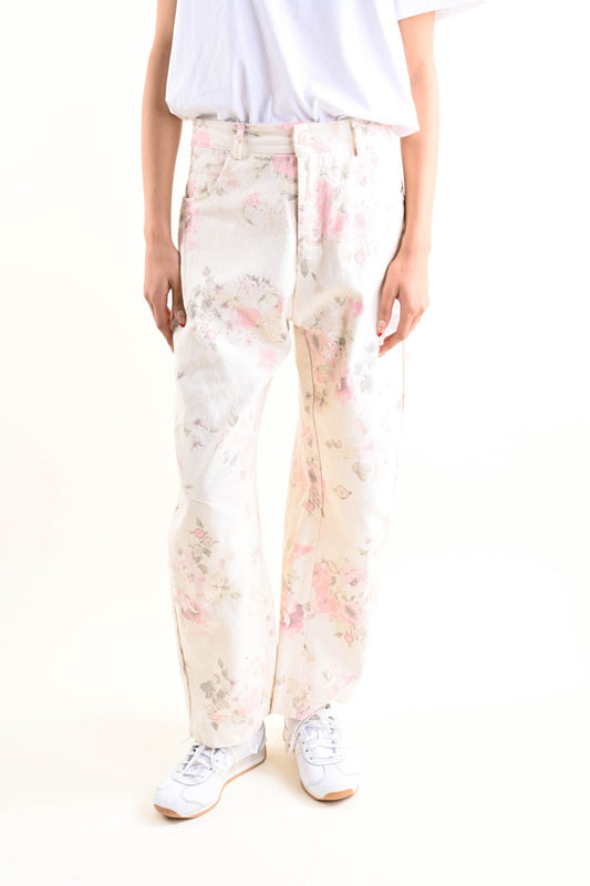 Pantaloni Flo – Pantaloni con stampa floreale