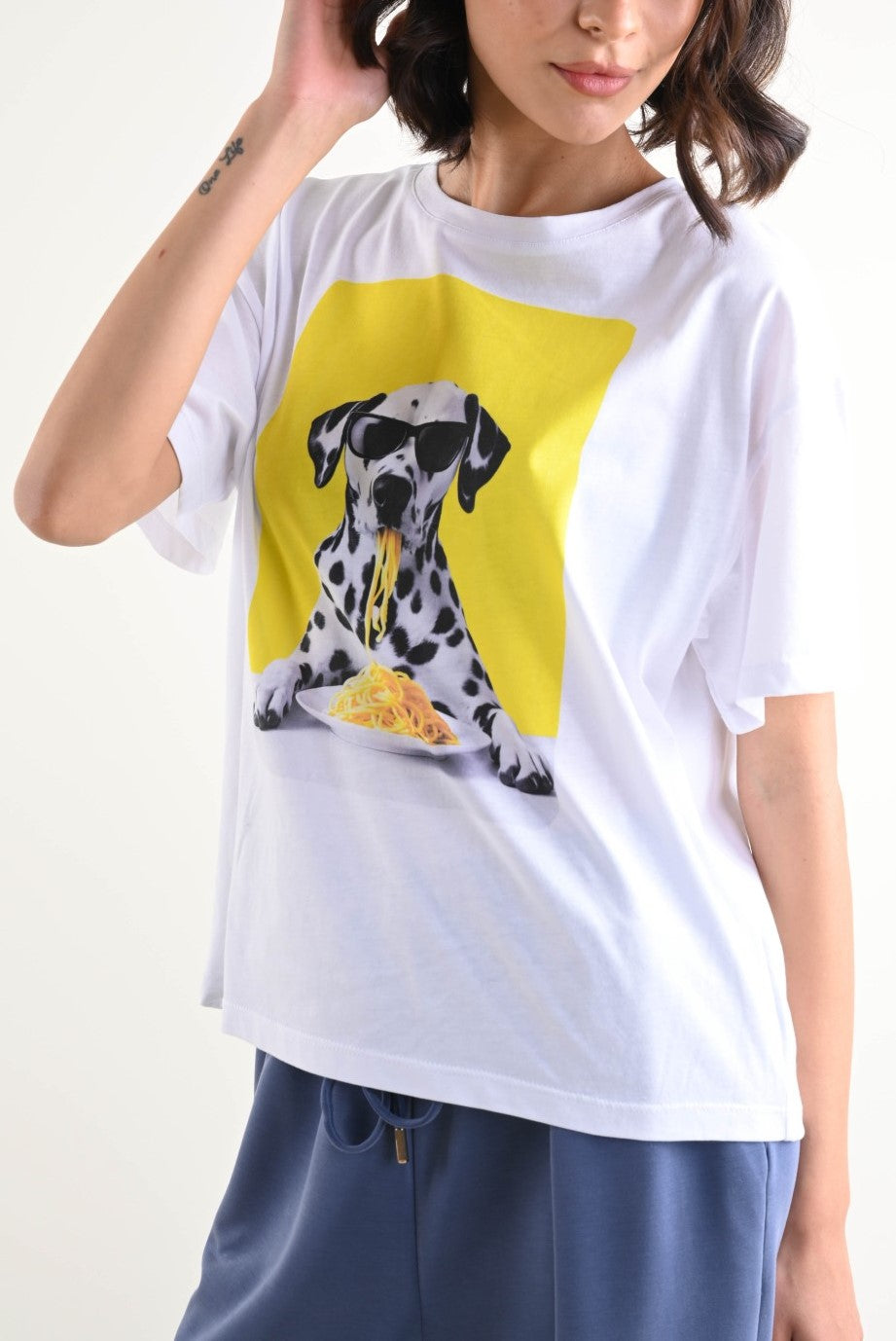 T-Shirt Peggy – T-Shirt stampa Dalmata