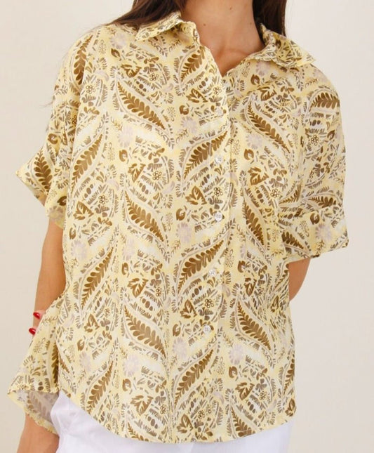 Camicia Fanny – cotone fantasia - Il mio negozio