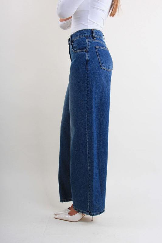 Jeans Marta – Baggy Fit in Denim 100% Cotone