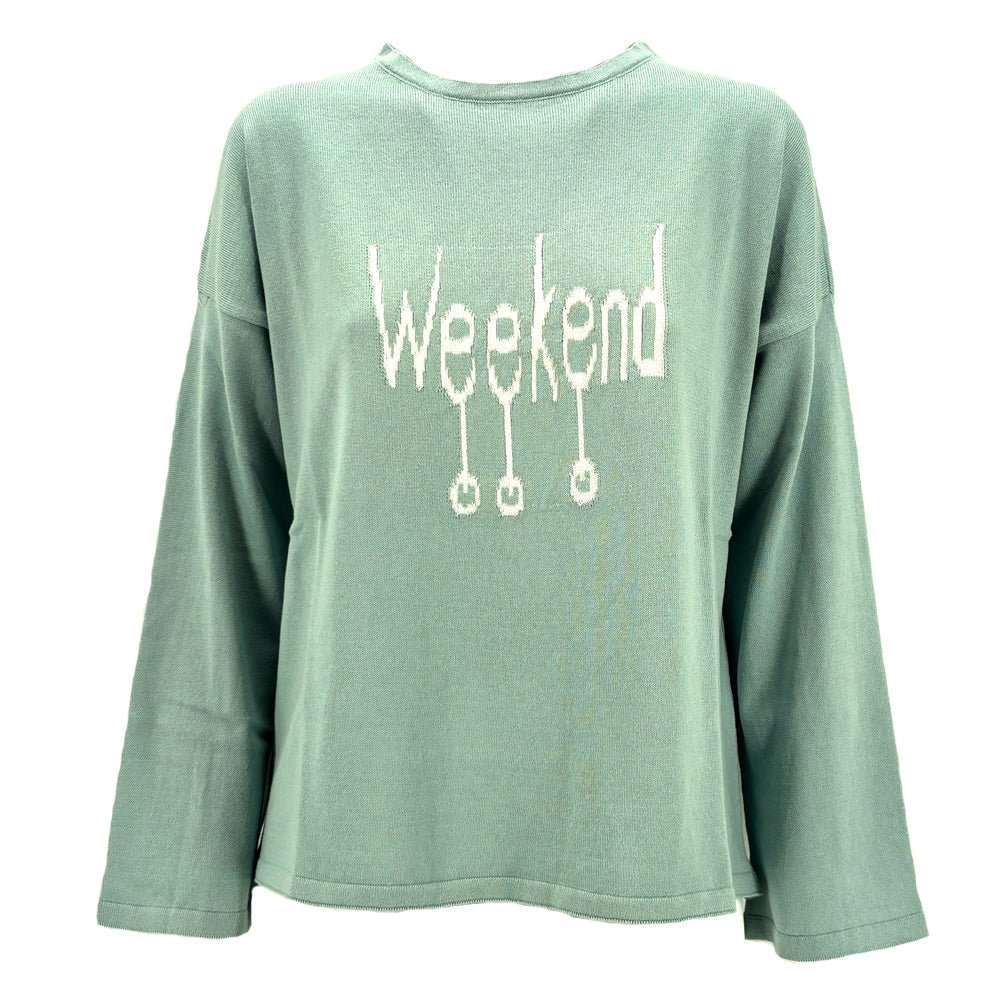 Maglia intarsiata Paola “Weekend” - Il mio negozio