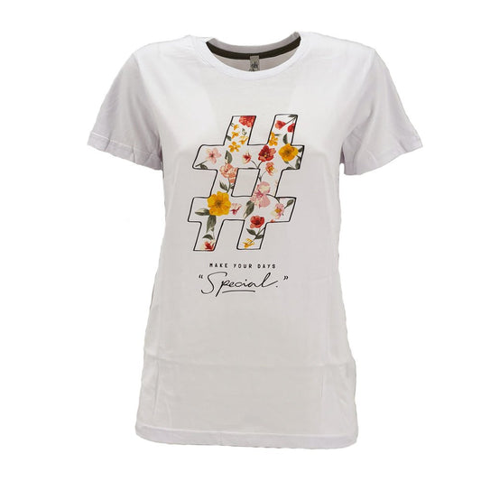 T-Shirt Mary con Hashtag Floreale Special - Il mio negozio